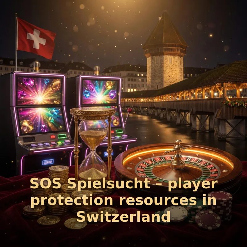 SOS Spielsucht – player protection resources in Switzerland